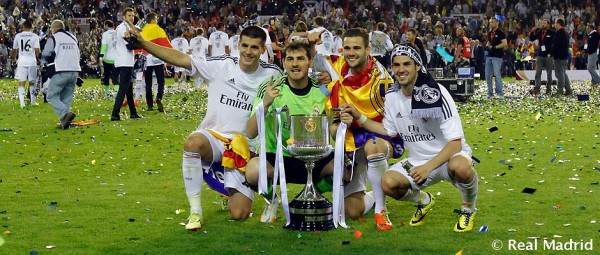 real madrid top bulge european soccer leagues winners 2014 images