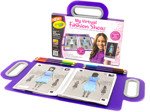 crayola virtual design pro fashion collection project runway holiday gifts 2014 images