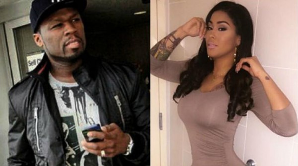 50 cent beat up on tatted up holly for thug love 2015 images