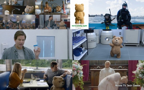 americas favorite nasty teddy bear back with ted 2 trailer images