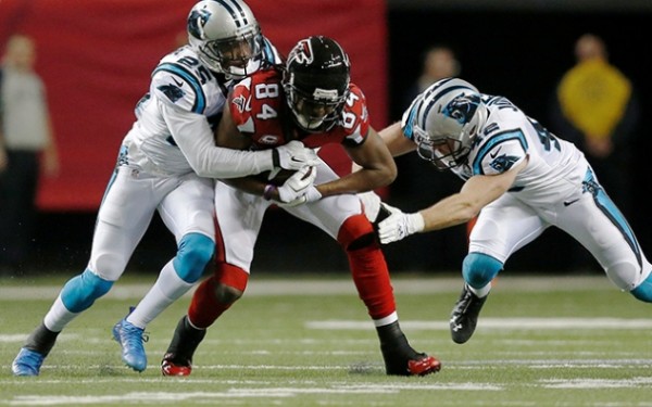 atlanta falcons fade out against panthers 2014 nfl images