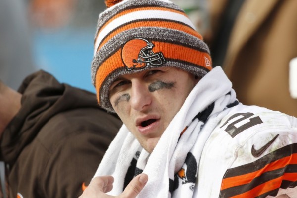 johnny manziel tight bulge spot for cleveland browns 2015