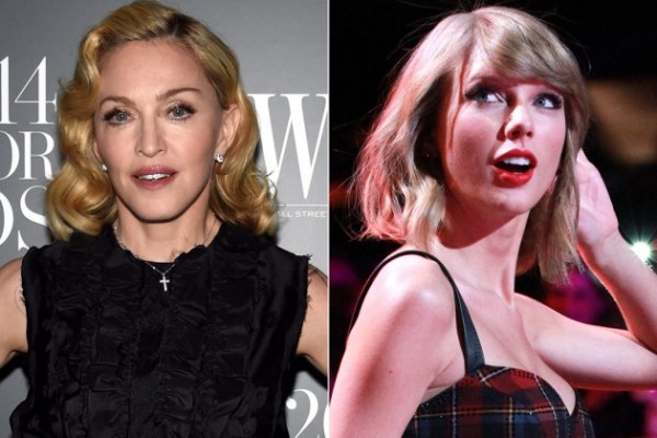 madonna gives taylor swift compliment wants to do duet with 2015 images