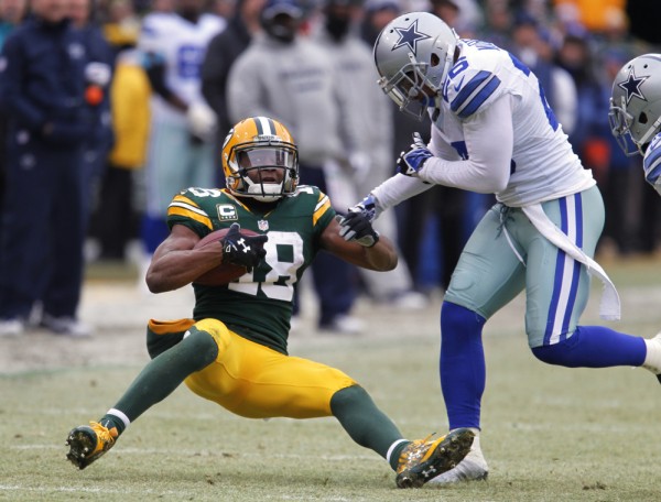 randall cobb save packers during cowboys nfl game 2015