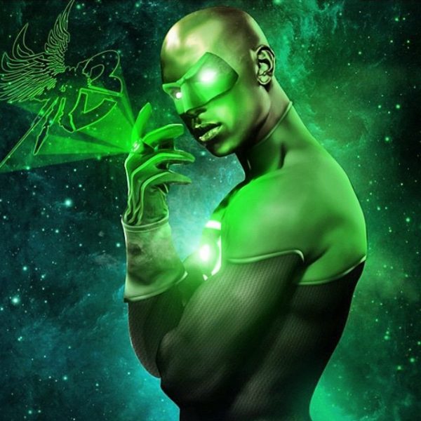 tyrese gibson showing hand green lantern jobs for role 2015