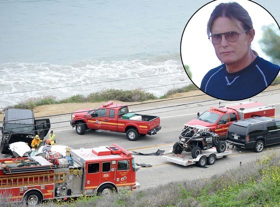 bruce jenner crash kills woman 2015 images