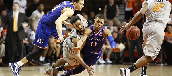 jayhawks get crushed by oklahoma state basketball 2015 images