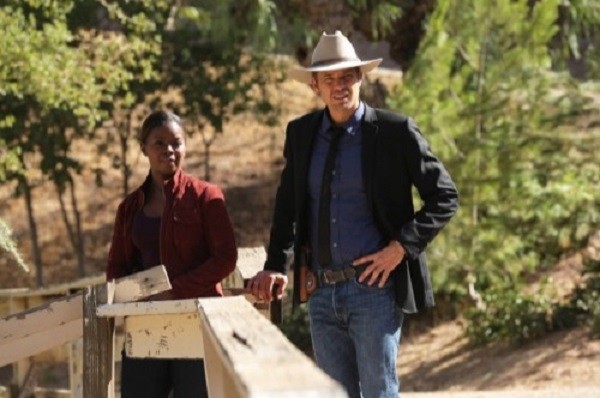 justified season 6 ep 3 black woman with timothy olyphant