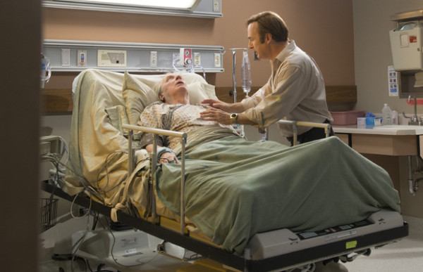 better call saul with brother chuck in hospital 2015