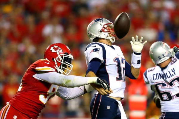 chiefs beat new england patriots 2015 images