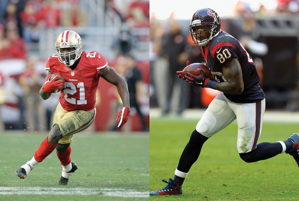 frank gore with andre johnson return with indianpolis colts nfl 2015