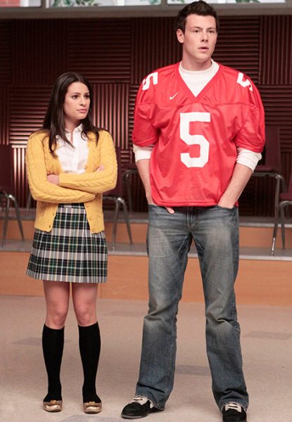 leah michele takes home cory monteith glee jersey 5 2015 images