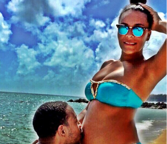 ludacris wife copy justin bieber baby instagram 2015