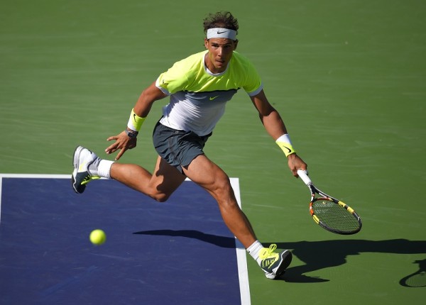 Rafael Nadal shows muscles for miami open win 2015