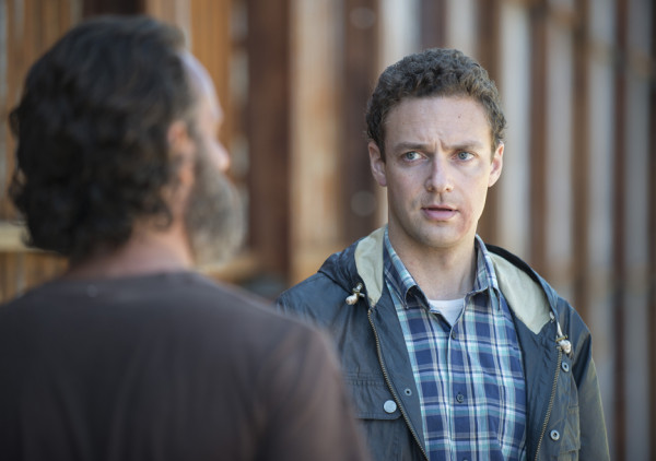rick grimes with aaron gay action walking dead 2015 remember images