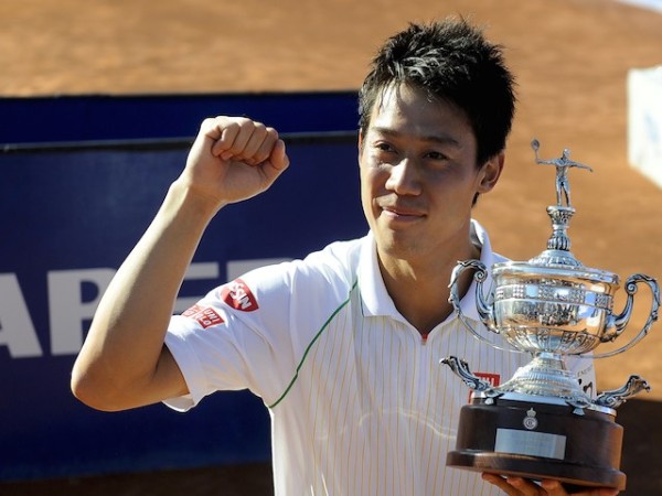 kei nishikori wins barcelona open title 2015
