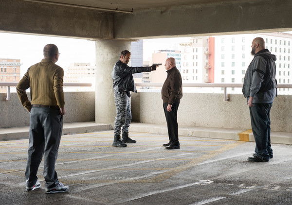 mike banks with gun at head in better call saul 109