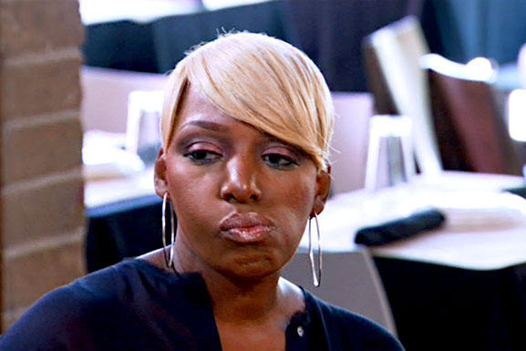 nene leakes angry thinker face real housewives of atlanta 2015