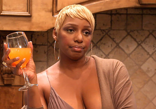 nene leakes irritated drink face real housewives of atlanta 2015