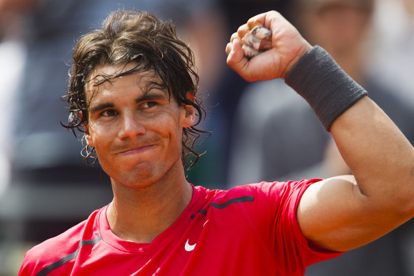 rafael nadal arm up for french open 2015