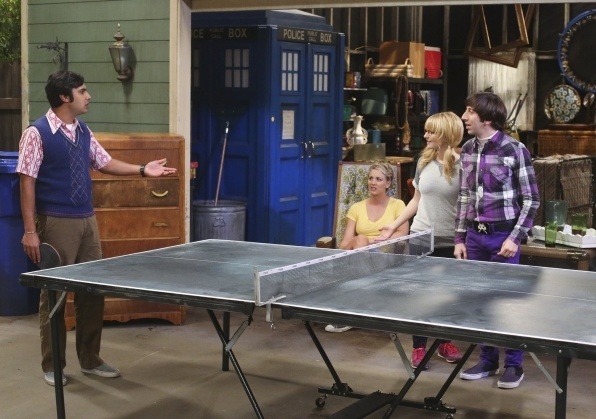 raj plays ping pong with penny big bang theory 2015