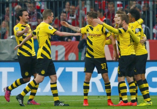 Borussia Dortmund bundesliga soccer losers 2015