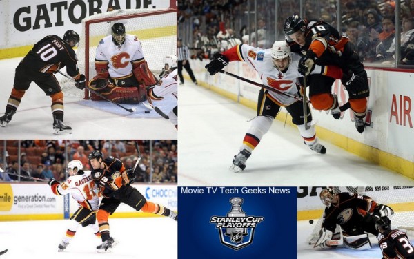anaheim ducks vs calgary flames 2015 stanley cup playoffs images