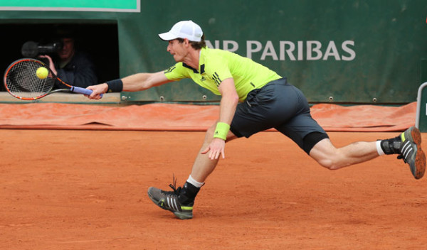 andy murray at 2015 french open