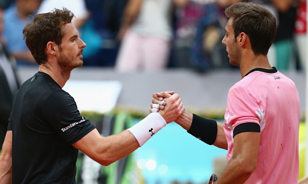 Andy Murray beats marcel granollers for 2015 madrid open quarter finals
