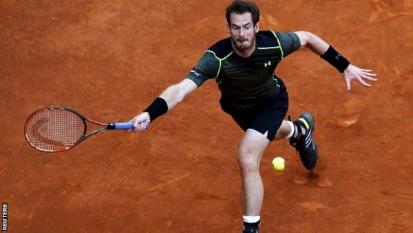 andy murray moves ahead at 2015 rome masters open