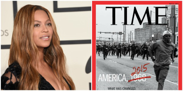 beyonce speaks about baltimore riots racism in america 2015 gossip