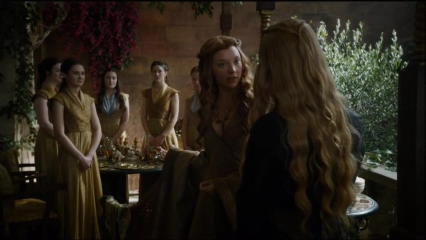 cersei with marg on game of thrones high sparrow 2015