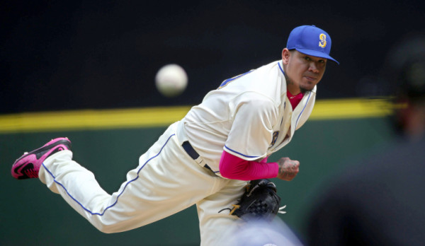 felix hernandez seattle mariners star pitcher american league mlb 2015