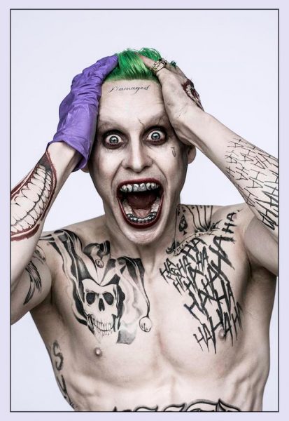 jared leto as the joker in suicide squad movie 2015