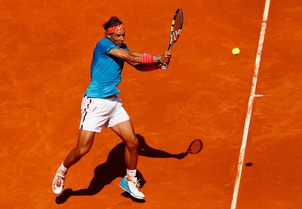 rafael rafi nadal returns to and beats off marsel ilhan 2015 rome masters open