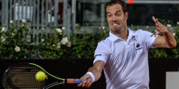 richard gasquet loses to david ferrer 2015 rome masters open