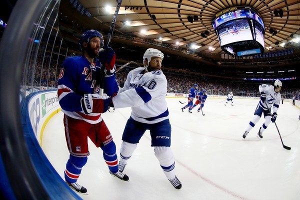 tampa bay lightning zap new york rangers again stanley cup playoffs 2015