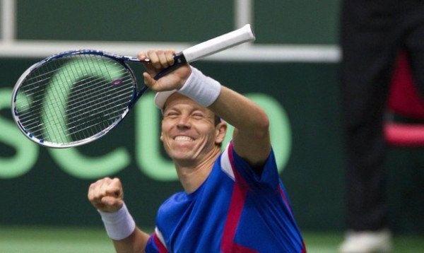 tomas berdych beats fabio fognini to face roger federer 2015 rome masters