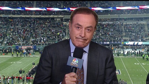 al michaels to replace roger goodell for tom brady 2015