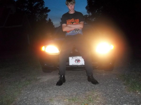 dylann roof confederate flag truck 2015