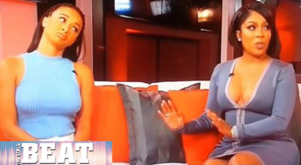 k michelle gives draya michele some kind words 2015 gossip