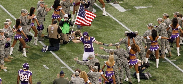 salute the troops nfl