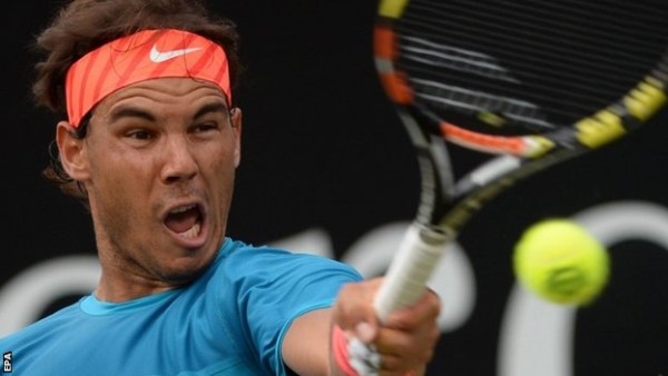 rafael nadal comes to life at mercedes cup gael monfils 2015