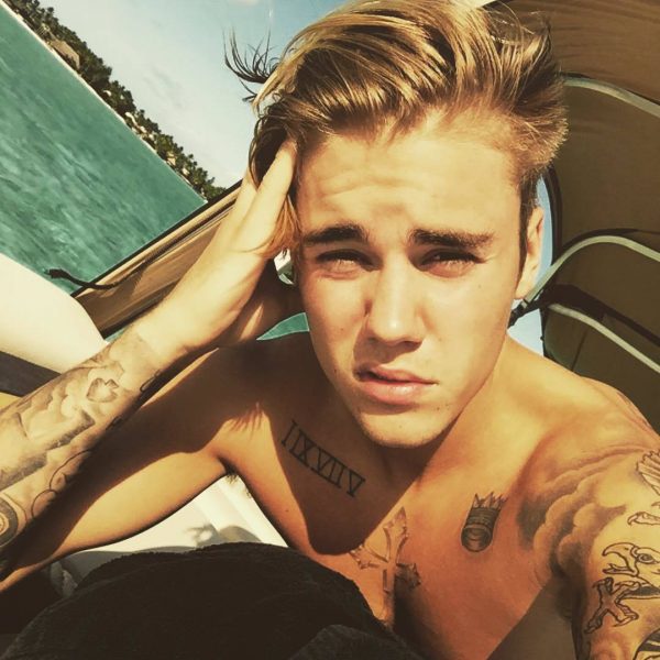 justin bieber boating water sports 2015 show