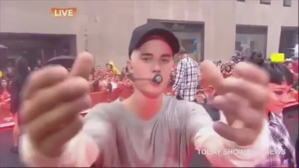 justin bieber complaining today show camers 2015 gossip