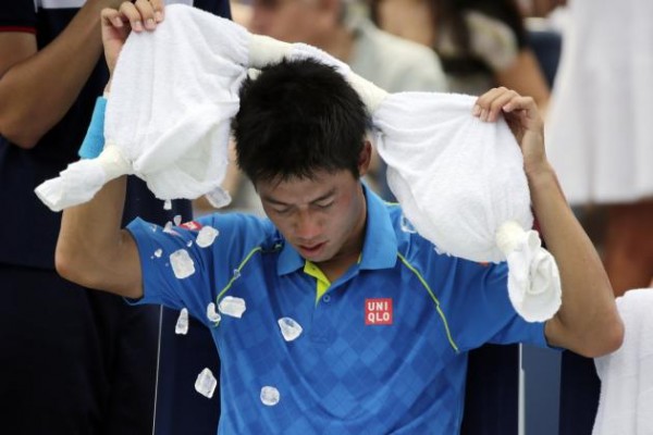 us open tennis first round report card kei nishikori 2015 images
