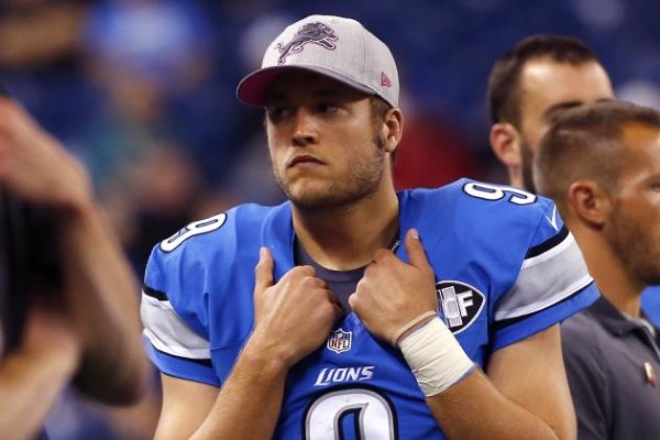 Detroit Lions Jim Caldwell show lack of confidence in matthew stafford 2015 nfl images