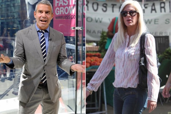 andy cohen insulted tori spelling twice 2015 gossip