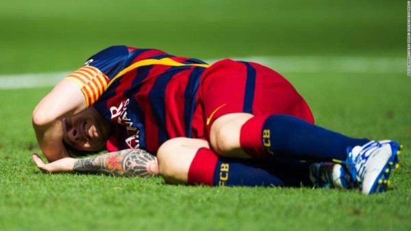 lionel messi unlikely to be fit for el clasico 2015 soccer images