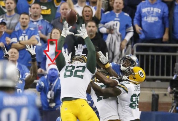 Packers Epic Comeback aided by Phantom Facemask 2015 nfl images